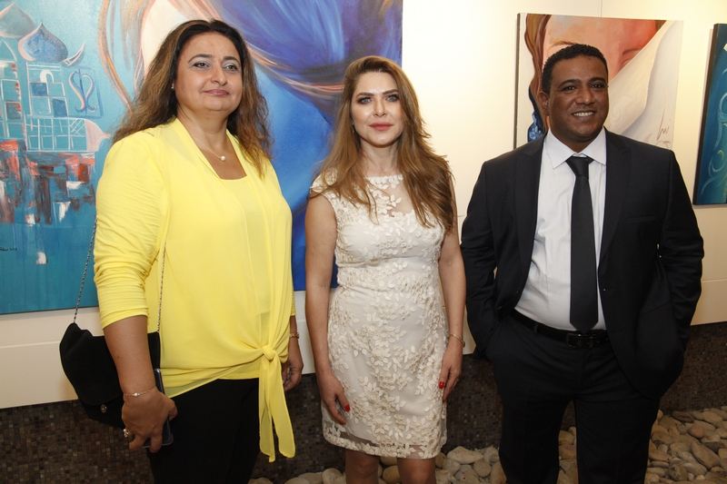 Opening of Nina Taher's Solo Exhibition 'Woman'